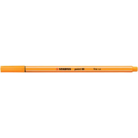 Fineliner Stabilo Point 88® 0,4 mm arancio 88/54